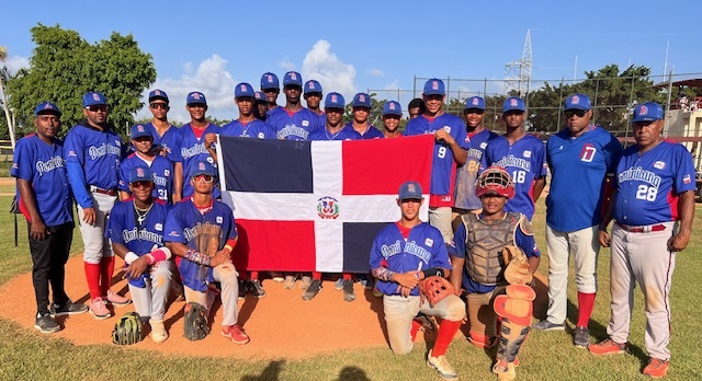 Dominicana clasifica al Mundial U15 de Béisbol