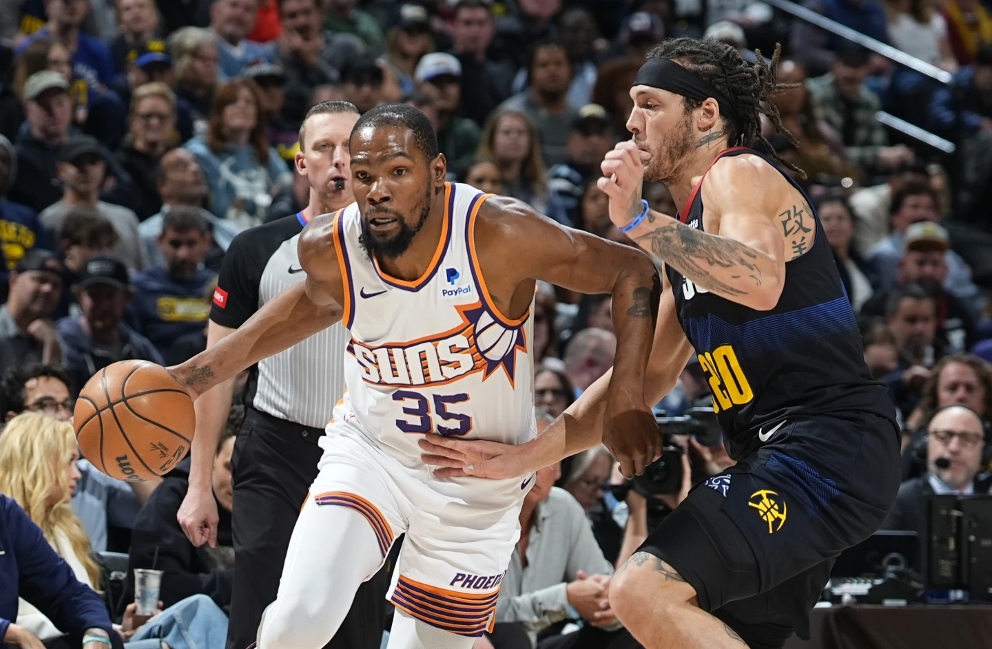 Phoenix Suns le ganaron a Denver,. Toidos los resultados de la NBA