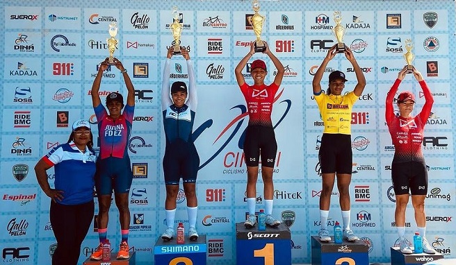Guzmán y Martes ganan 2da carrera Ciclismo Máster Cibao