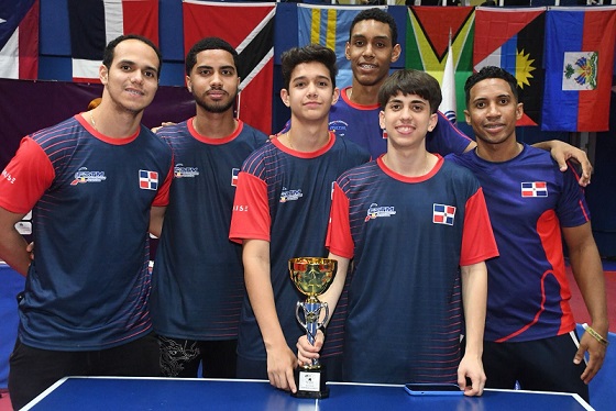 Dominicana, tercer lugar superior tenis mesa; Cuba gran campeón