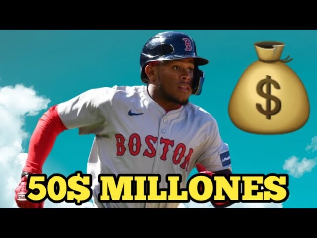 Red Sox y Ceddanne Rafaela abren expectativas por contrato 50 Millones