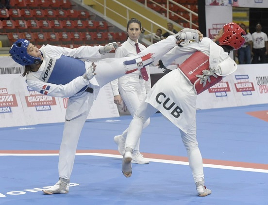 Estados Unidos, Brasil y Cuba sobresalen en clasificatorio olímpico de taekwondo