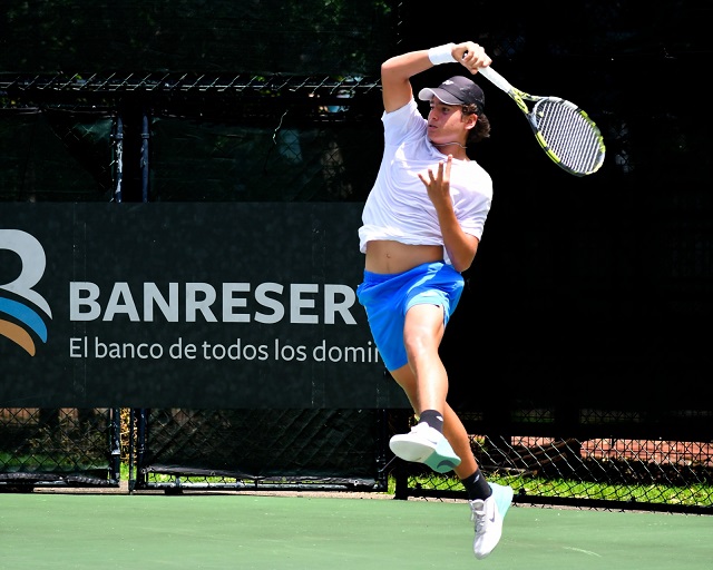 A octavos de final Enmanuel Félix y Alberto Puello en la Copa Trinitaria