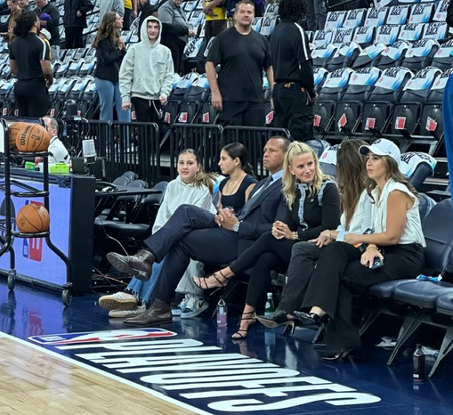Juliana Ramia en el Big Show de la NBA