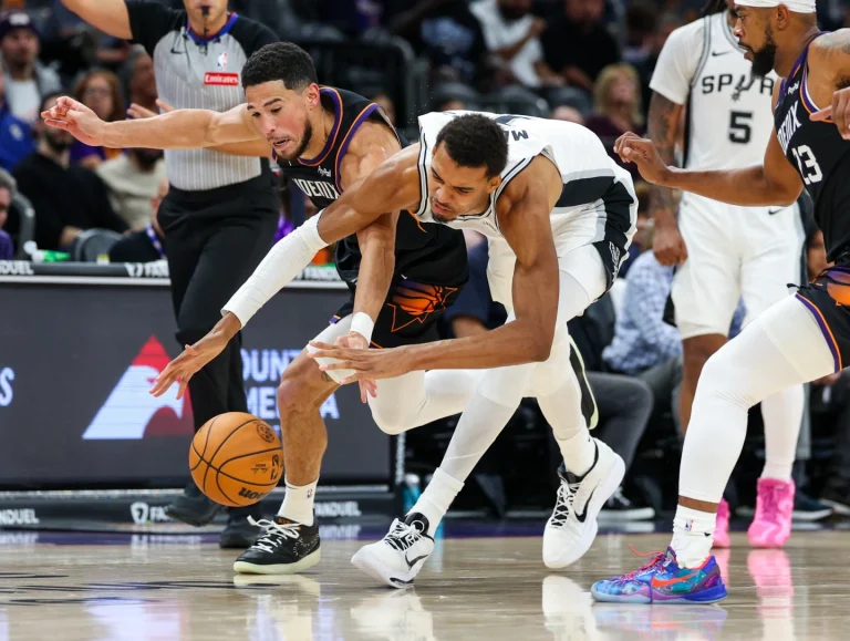 Todos los resultados NBA: Wembanyama y los Spurs, frenados por los Suns en su primer revés