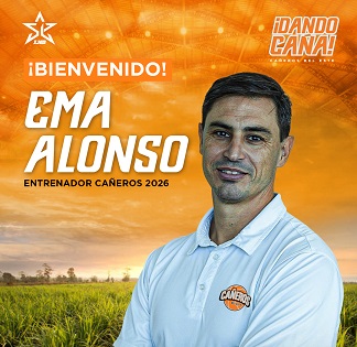 Ema Alonso será el dirigente de los Cañeros del Este para la temporada 2026 de la LNB