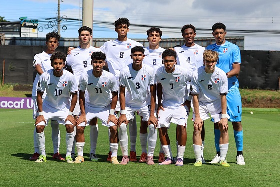 Selección Dominicana goleó en su debut del Clasificatorio Sub-20 de Concacaf 2026