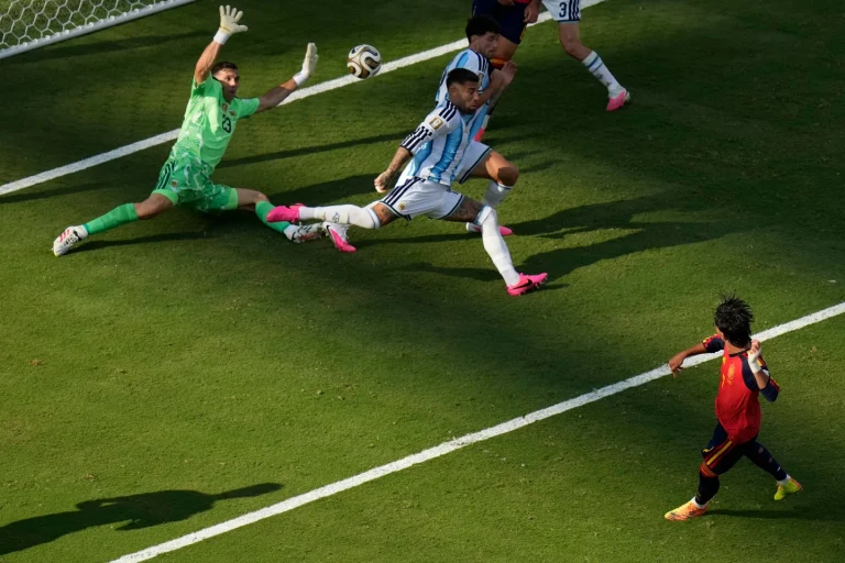 Cómo Ferran Torres marcó el gol que dio a España la Copa del Mundo ante Argentina