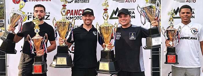 La Bestia Nogueras Jr. domina con autoridad las categorías de mayor cilindraje en El Pino