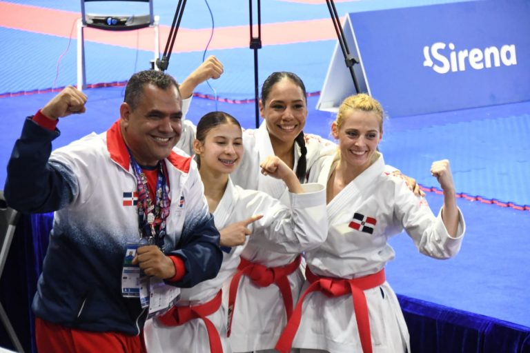 Karate dominicano suma dos oros, una plata y un bronce