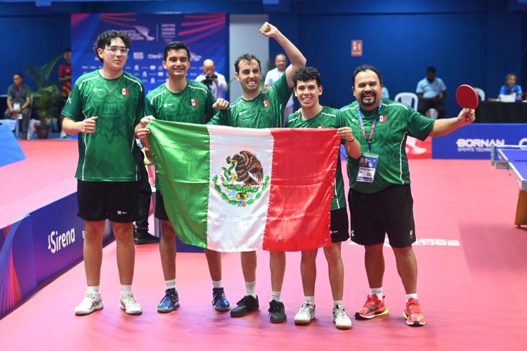 México: oro en tenis de mesa Gimnasia y squash, amplia domnio en madallero