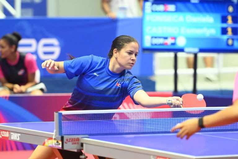 México y Puerto Rico dominaron apertura del tenis de mesa JCC Santo Domingo 2026