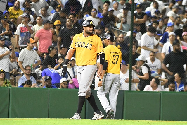 Las Águilas Cibaeñas vencen 9-5 a los Tigres delñLicey. Jorge Bonifacio lideró la ofensiva