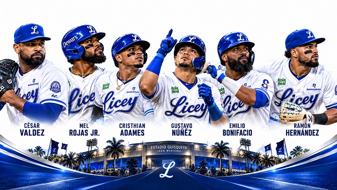 Analisis : Licey ya mostra su estructura para la temporada 2026-27 dominada por veteranos